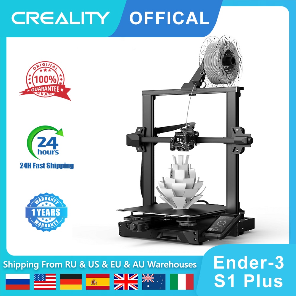 Creality- Ender 3 S1 PLUS ׷̵ 3D  CR ġ, ڵ  Ʈ     z 